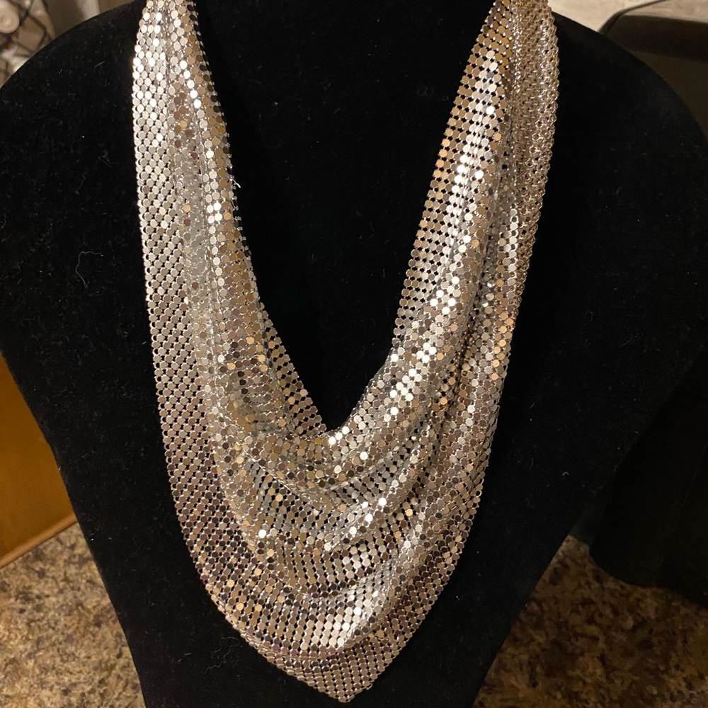 Stainless steel mesh necklace